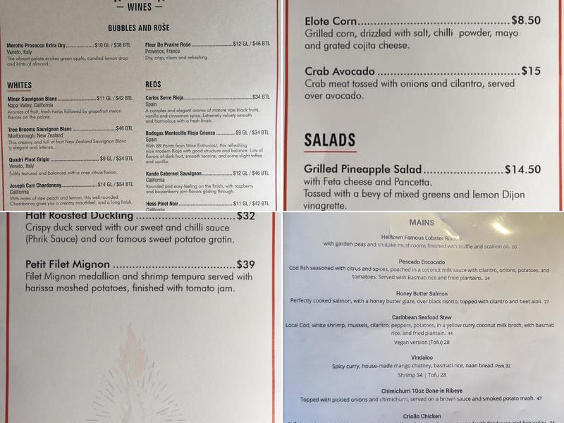 Helltown Kitchen Menu