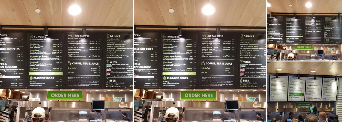 Shake Shack Menu
