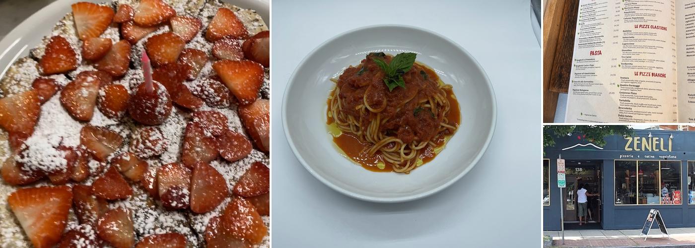 Zeneli Pizzeria e cucina Napoletana Menu