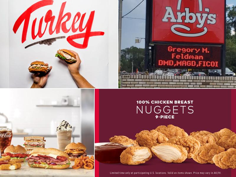 Arby's Menu