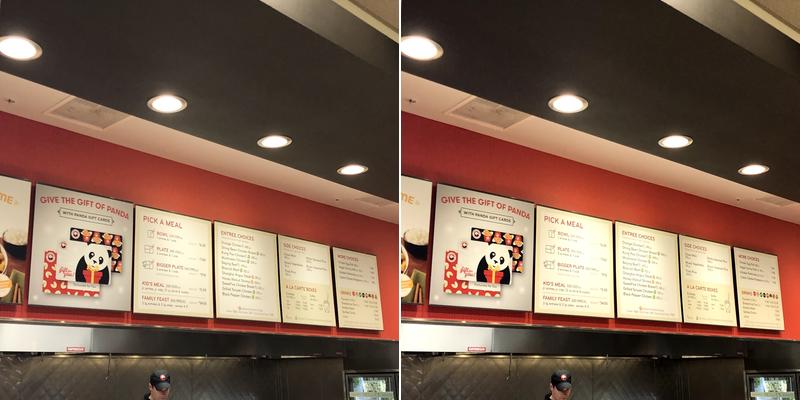 Panda Express Menu