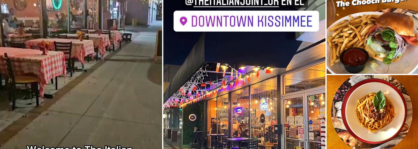 The Italian Joint Menu