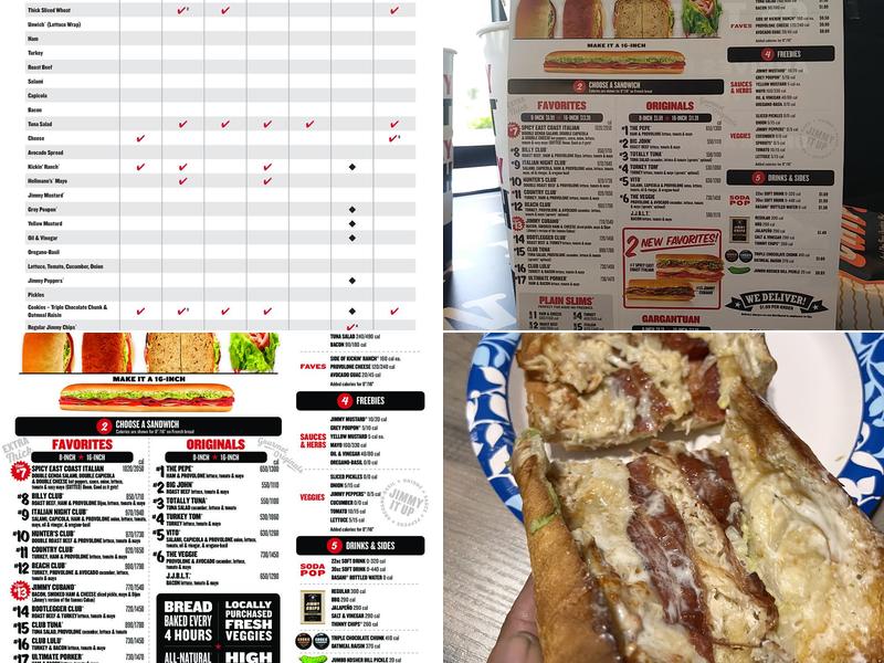 Jimmy John's Menu