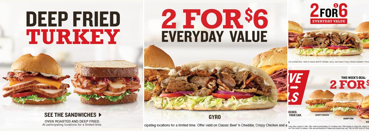 Arby's Menu