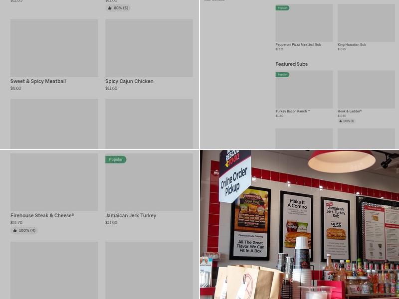 Firehouse Subs State Street Menu