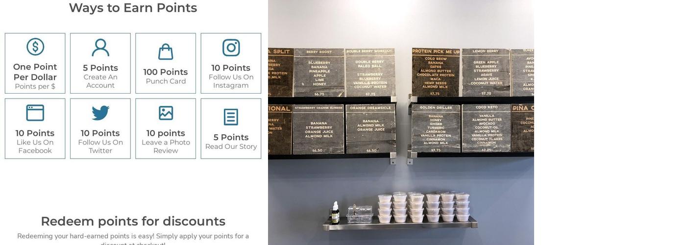 Evolve Juicery & Kitchen Menu