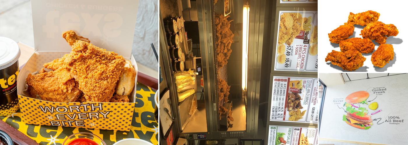 Tex's Chicken & Burgers Menu