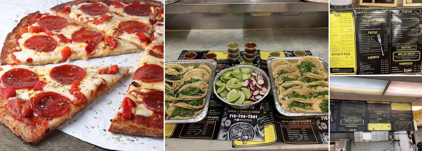 Reg'z New York Pizza Menu