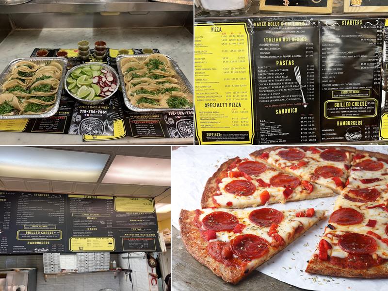 Reg'z New York Pizza Menu