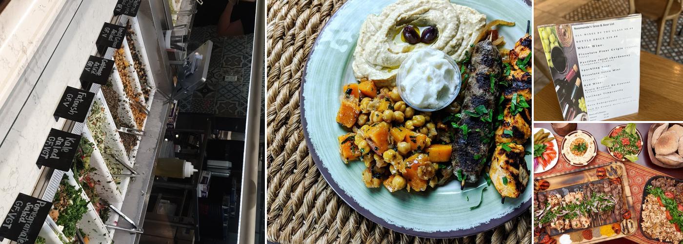 Neomonde Mediterranean Durham Menu