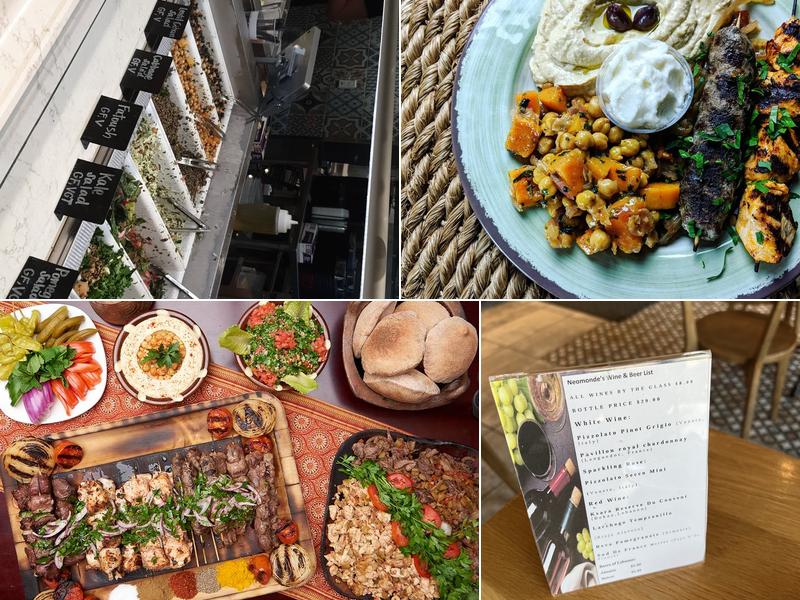 Neomonde Mediterranean Durham Menu