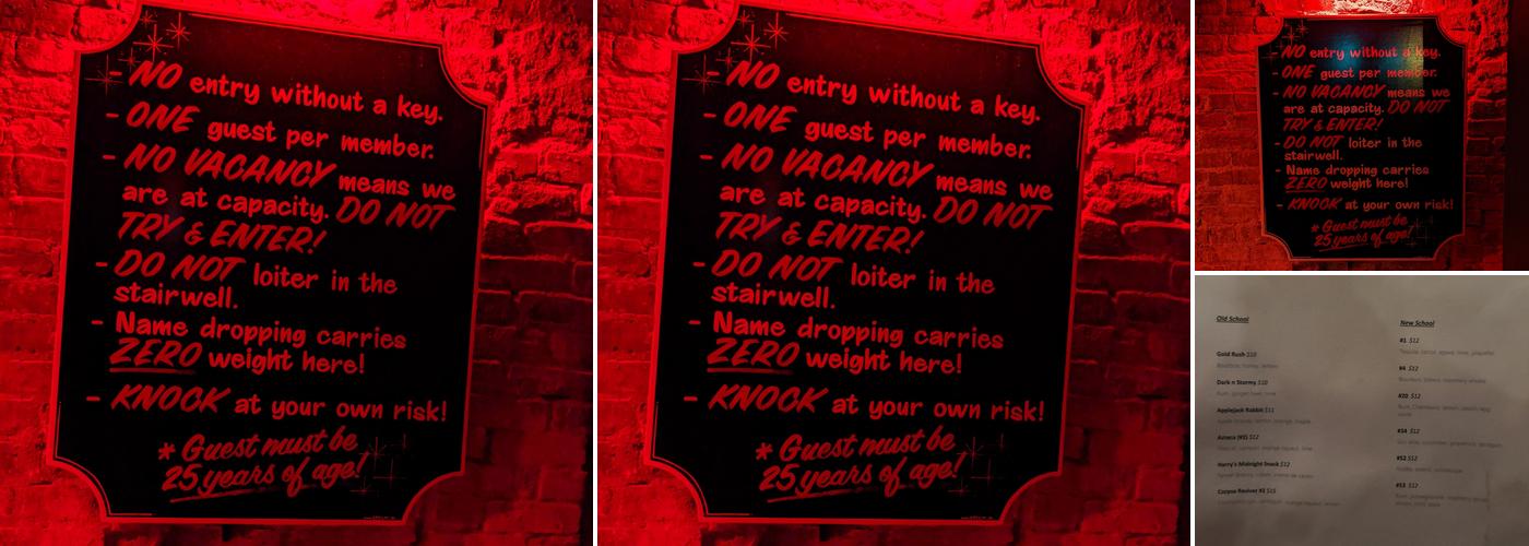 Atlantic Lounge Menu