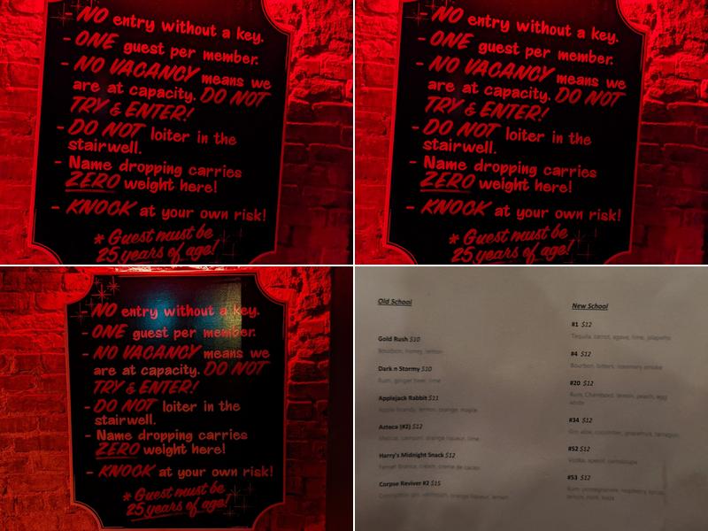 Atlantic Lounge Menu