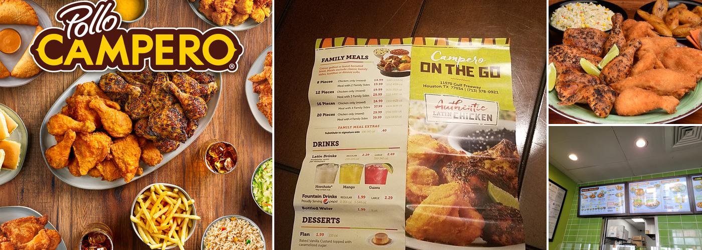 Pollo Campero Menu