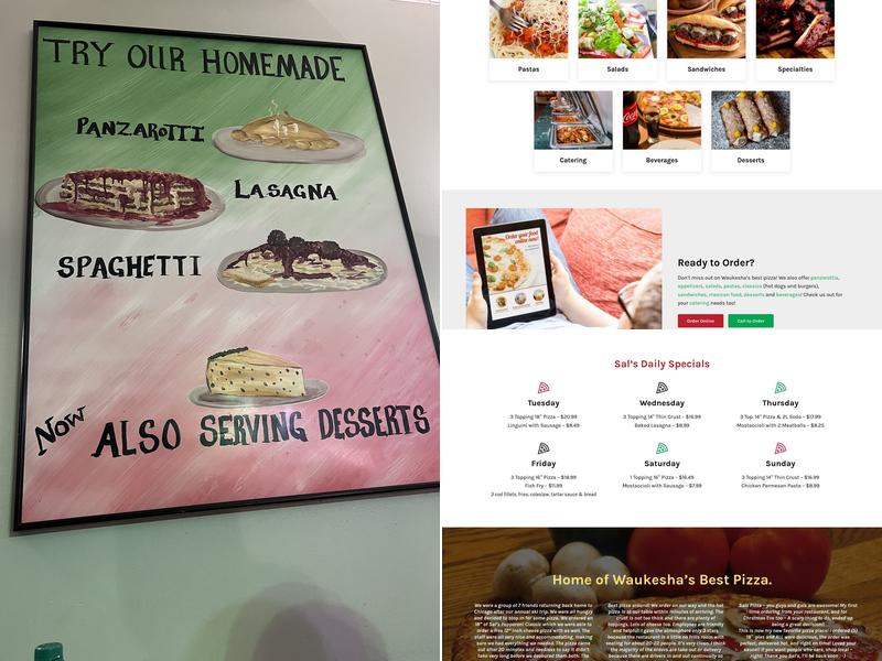 Sal’s Pizza Waukesha Menu