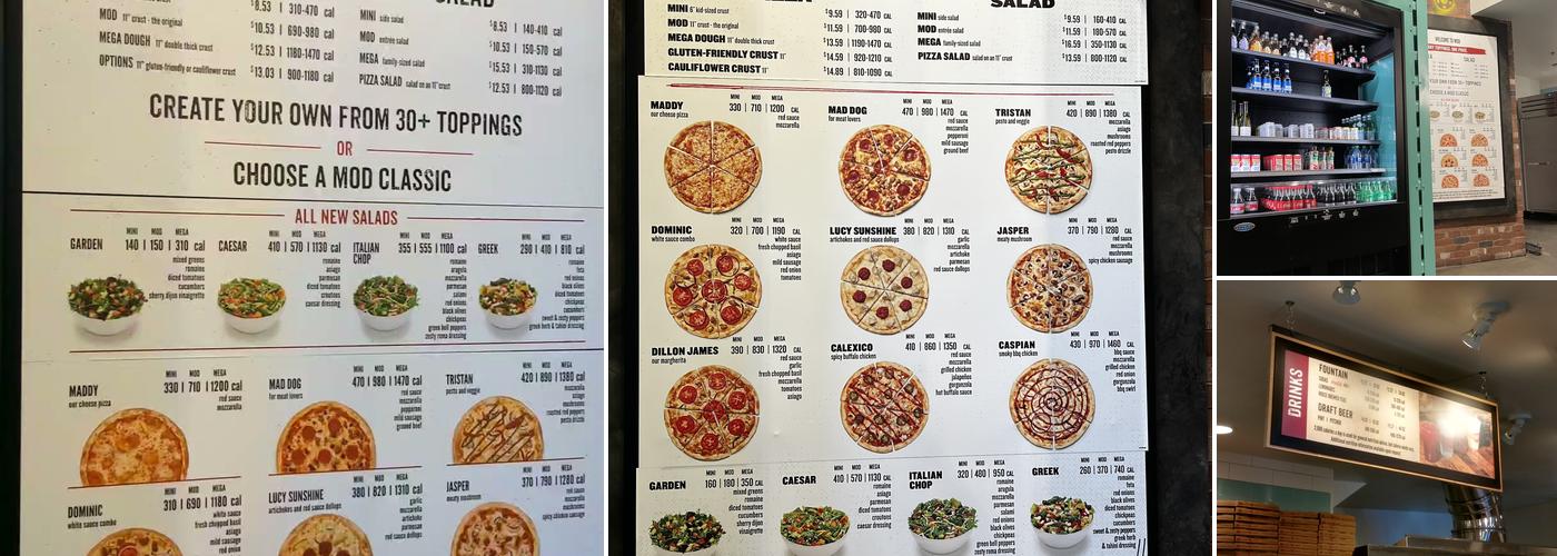 MOD Pizza Menu
