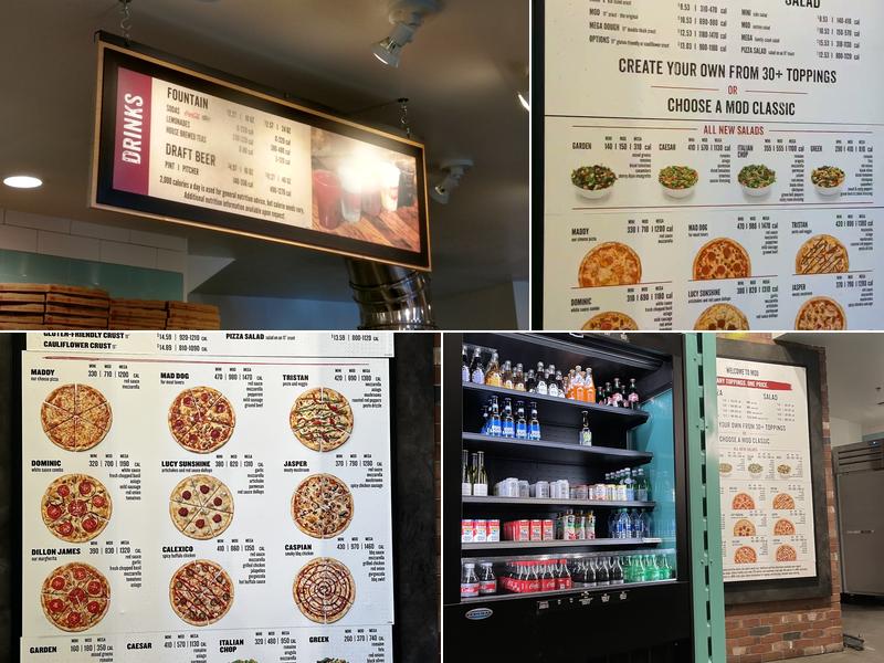 MOD Pizza Menu