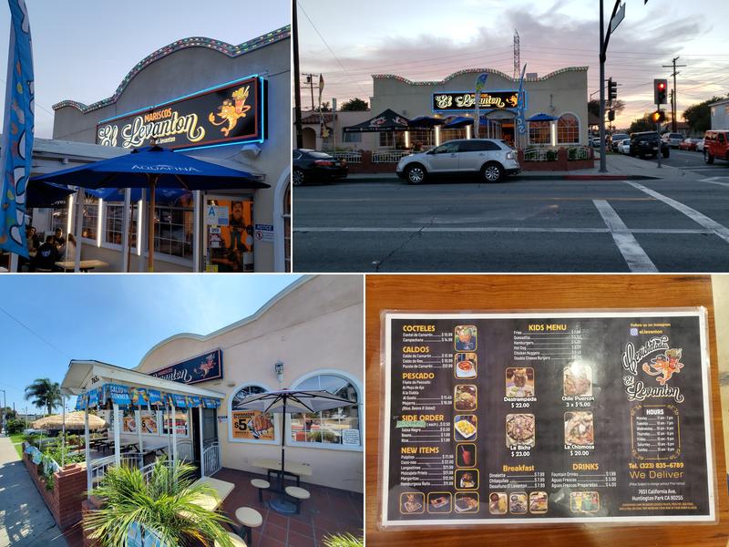 Mariscos el levanton 7651 California Ave, Huntington Park