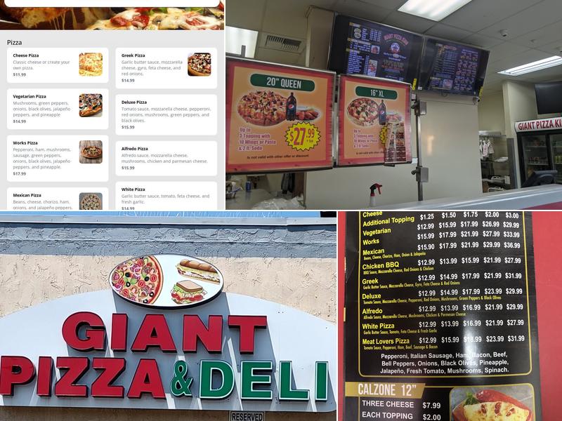 Giant Pizza & Deli Menu
