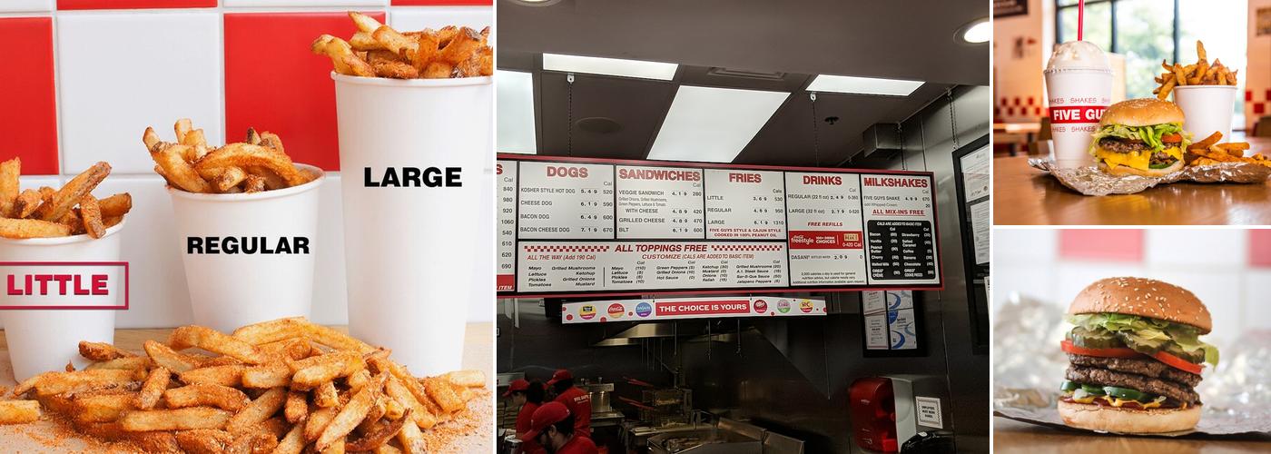 Five Guys Menu