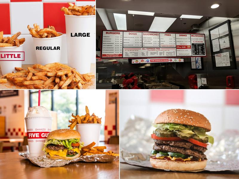 Five Guys Menu