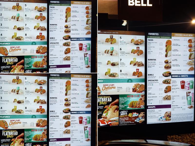 Taco Bell Menu