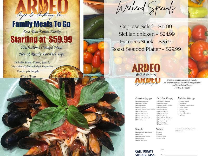 Ardeo Cafe & Catering Menu