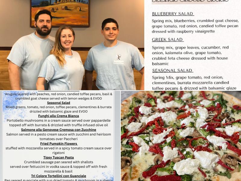 Beniamino's Cucina & Pizza Menu