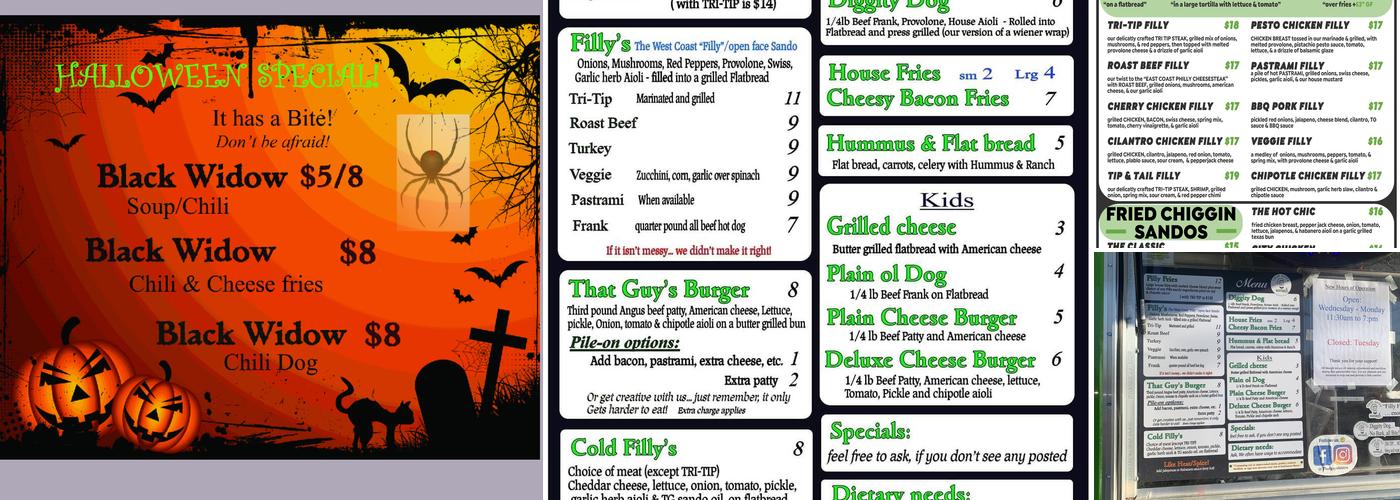 That Guy's Bistro Menu