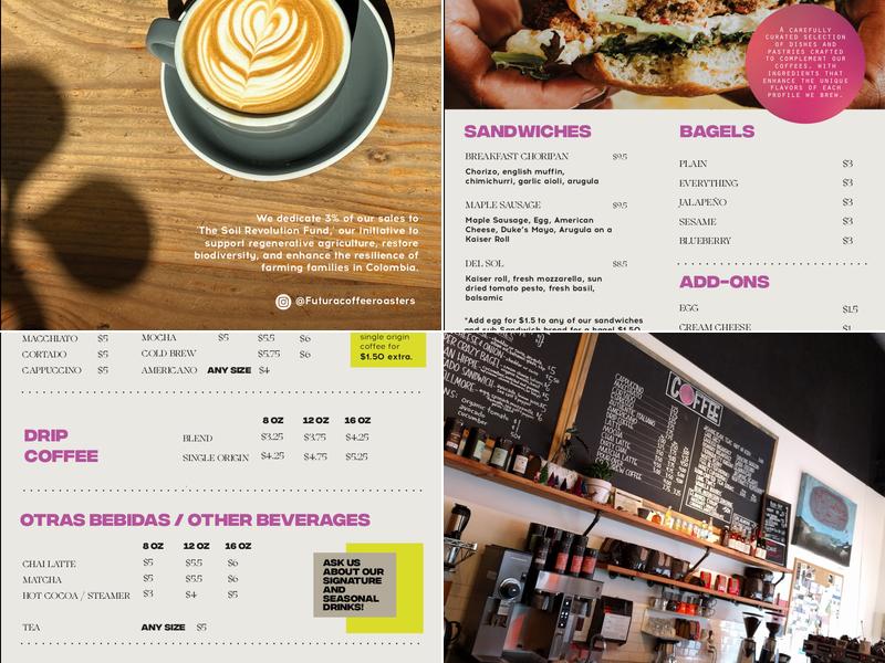 Futura Coffee Roasters - Glisan St Menu