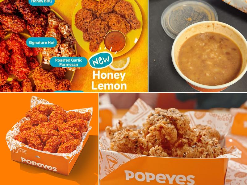 Popeyes Louisiana Kitchen Menu