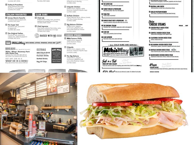 Jersey Mike's Subs Menu