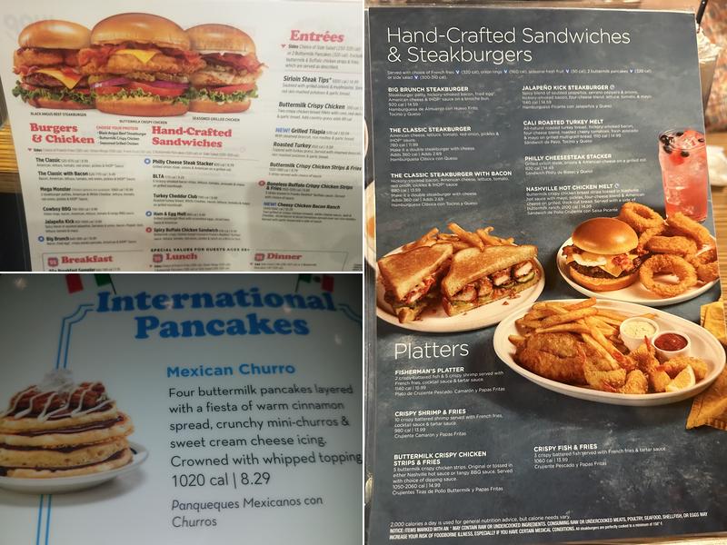 IHOP Menu