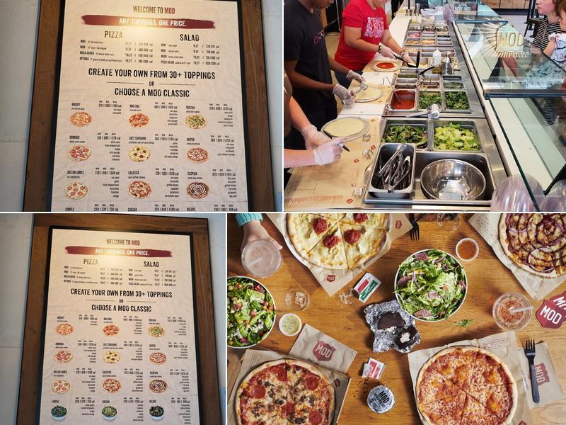 MOD Pizza Menu