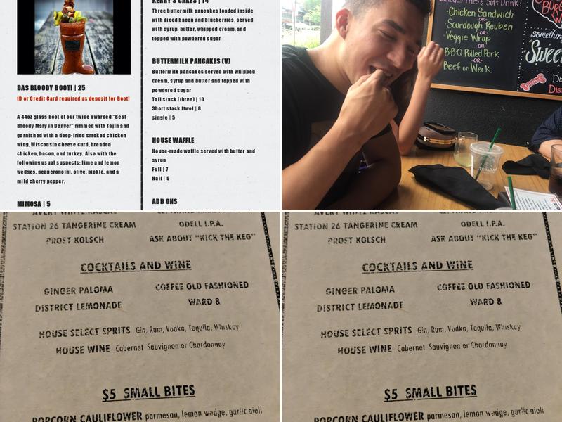 1908: An Uptown Eatery Menu