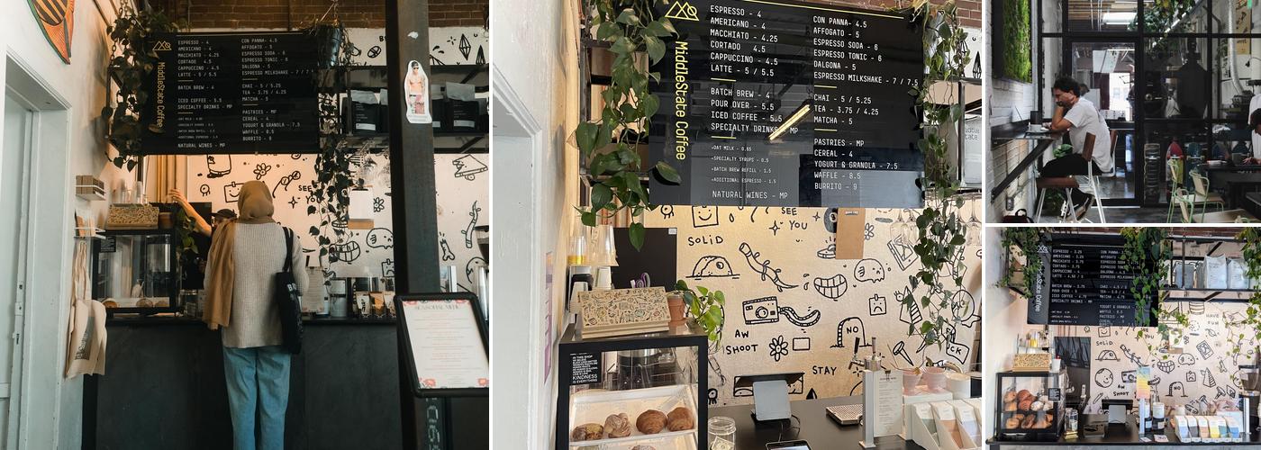 MiddleState Coffee Menu