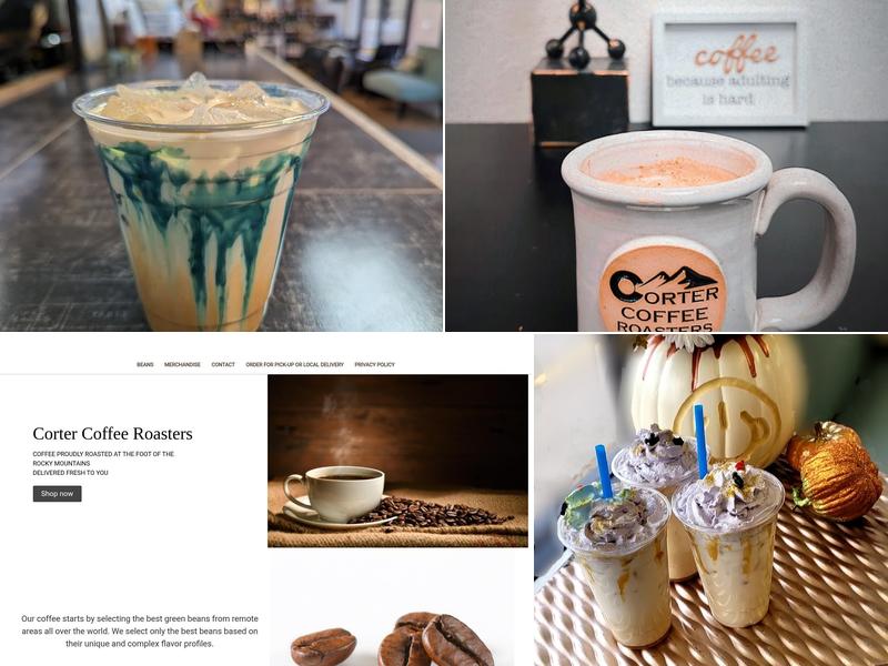 Corter Coffee Roasters Menu