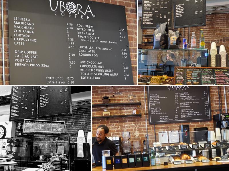 Ubora Coffee Roasters Augusta Menu