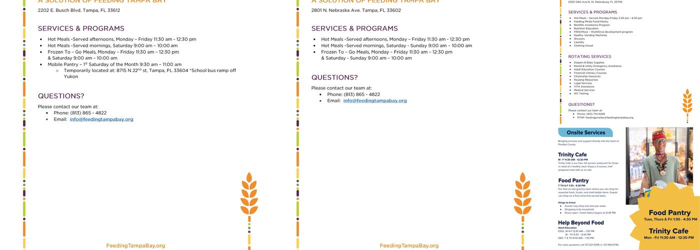 Trinity Cafe Menu