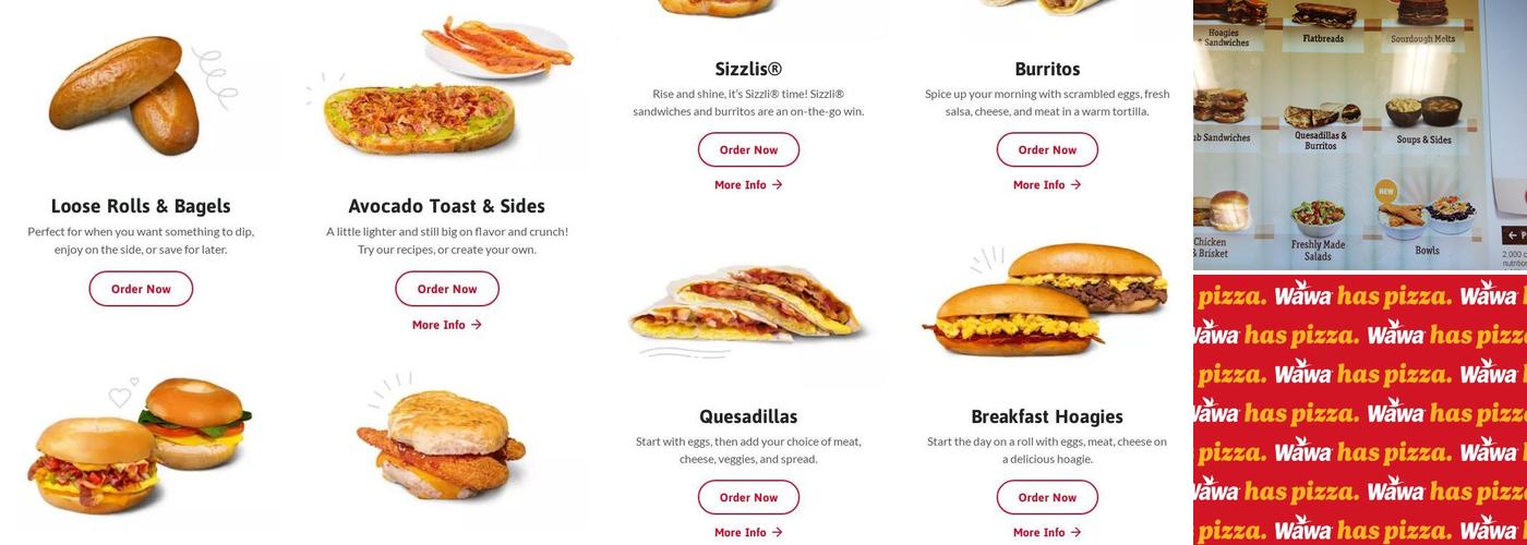 Wawa Menu