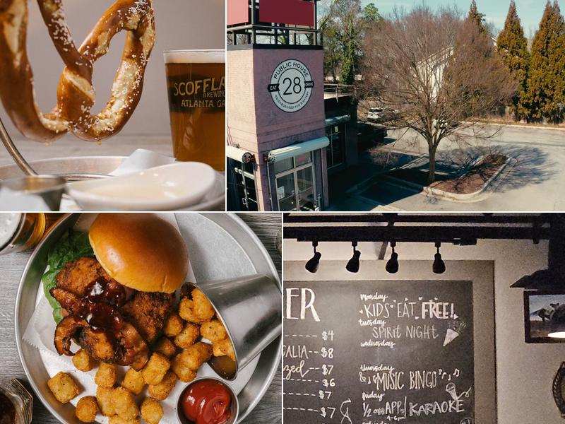 Public House 28 Menu