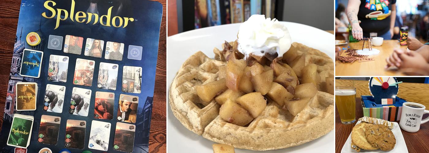 Bonus Round Game Cafe Menu