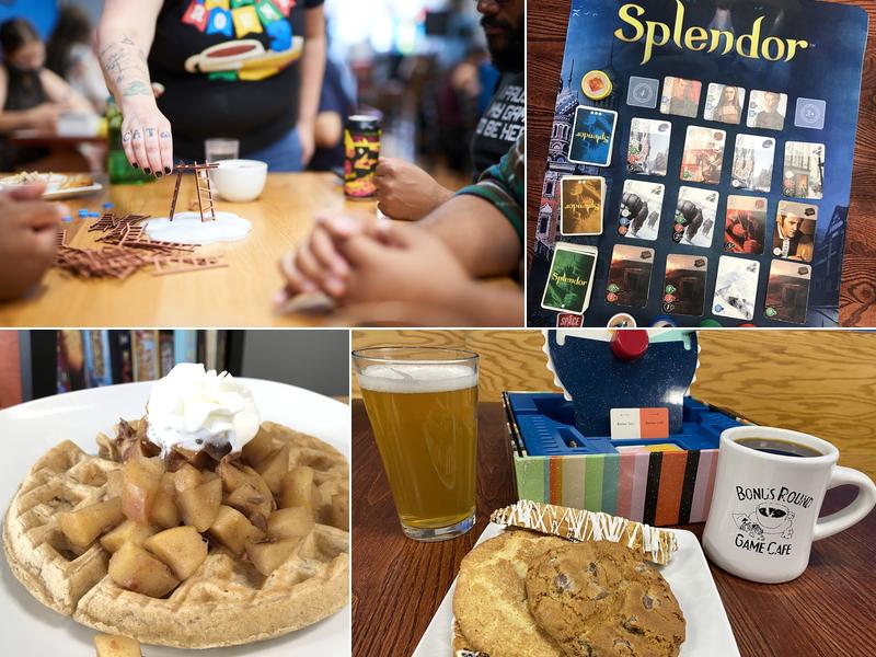 Bonus Round Game Cafe Menu