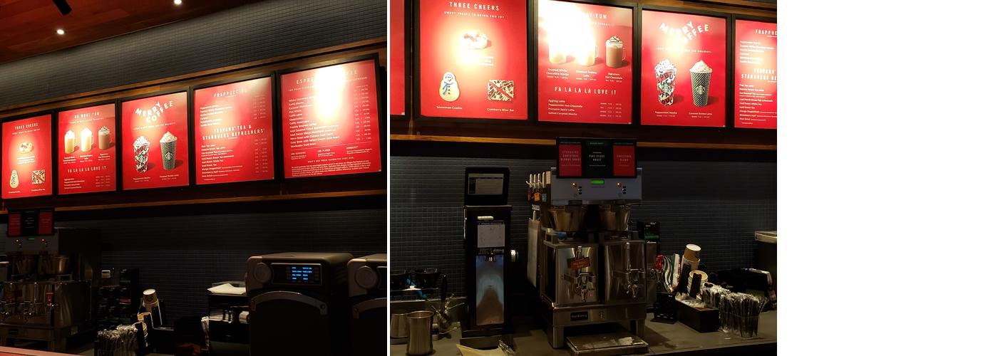 Starbucks Menu