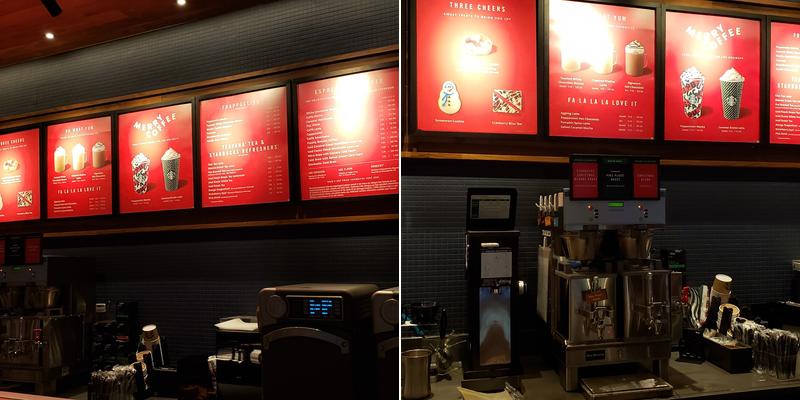 Starbucks Menu