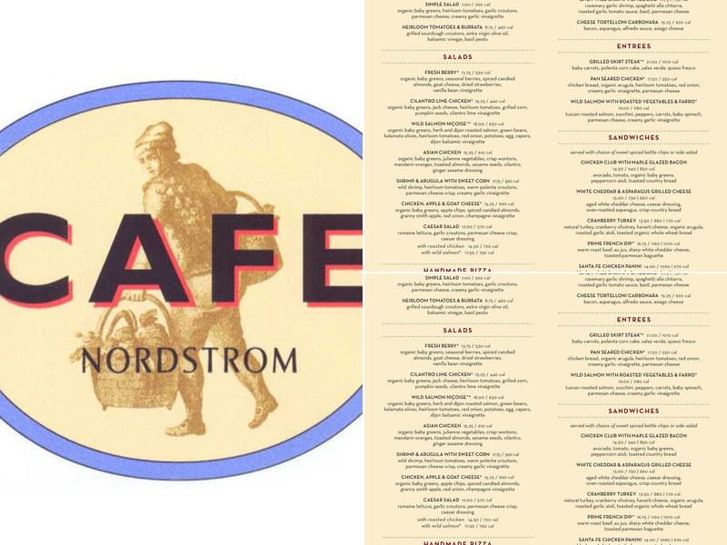 Marketplace Cafe Menu