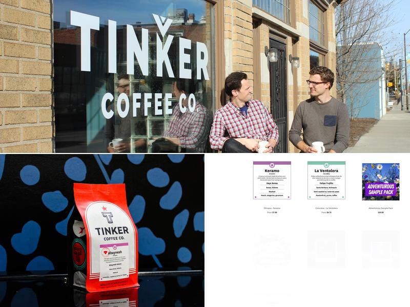 Tinker Coffee Co. Roastery Menu