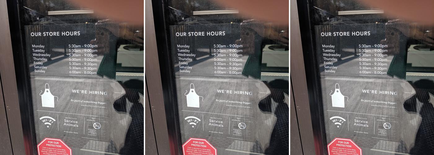 Starbucks Menu