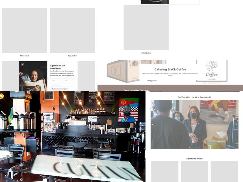 Black Coffee Lounge Menu