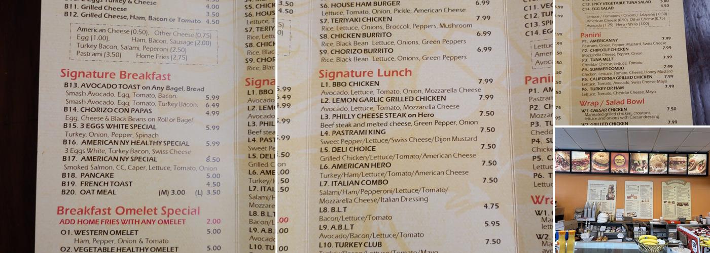 Top Tasty Bagel Menu
